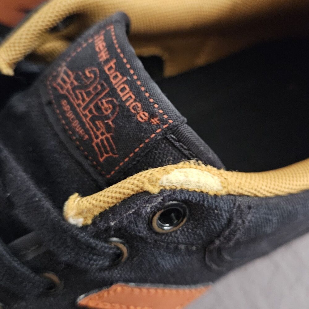 New Balance 212 Pro Court Sneakers Mens Size 10 Black Rust Orange Skateboard BMX - Picture 10 of 12